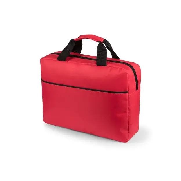 Dokumententasche Hirkop - rot, Farbe: rot personalisierte Geschenke , 4 image