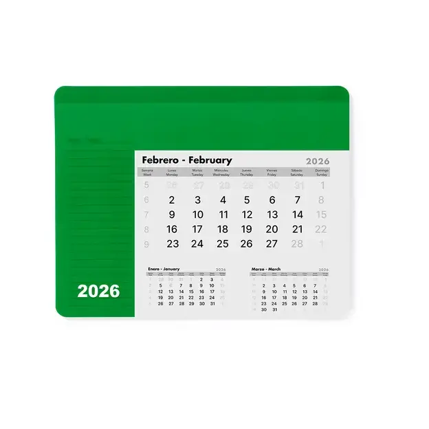 Mauspad Kalender Rendux