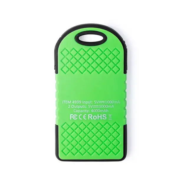 Power Bank Lenard - schwarz, Farbe: schwarz personalisierte Geschenke , 9 image