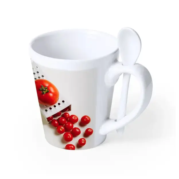 Sublimations Tasse Kaffir - weiß, Farbe: weiß personalisierte Geschenke , 5 image