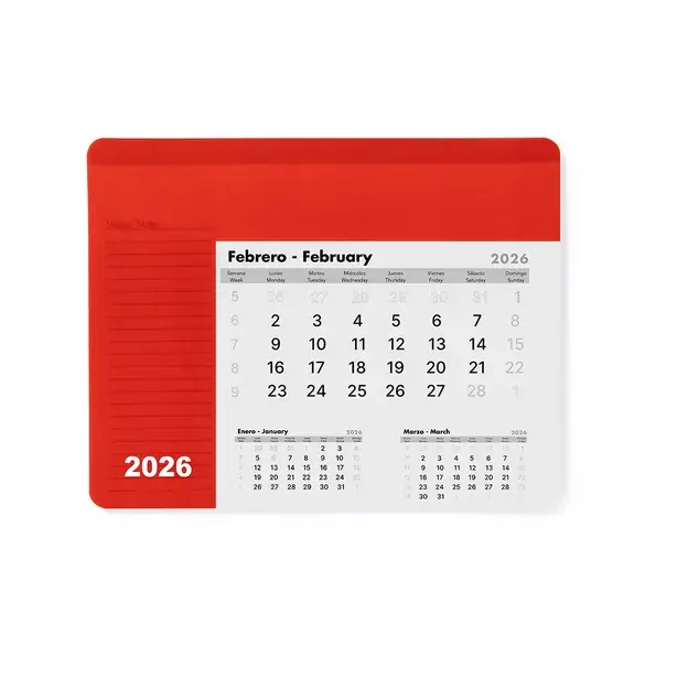 Mauspad Kalender Rendux