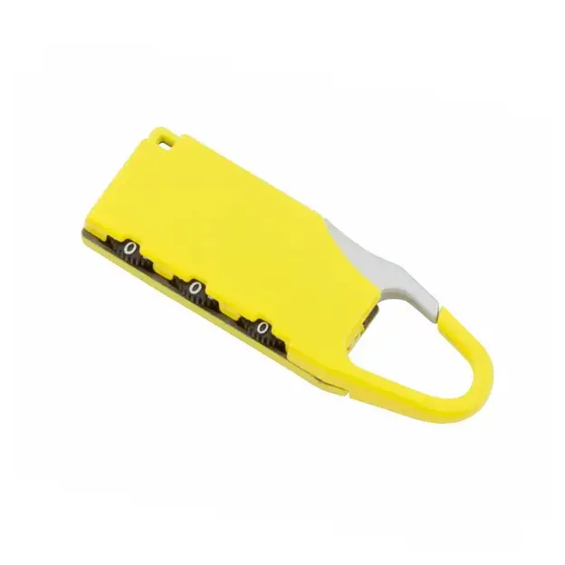 Kofferschloss Zanex - gelb, Farbe: gelb personalisierte Geschenke , 2 image