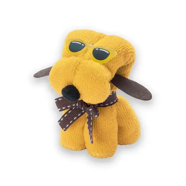 Saugfähiges Handtuch Rustuff - gelb, Farbe: gelb personalisierte Geschenke , 5 image