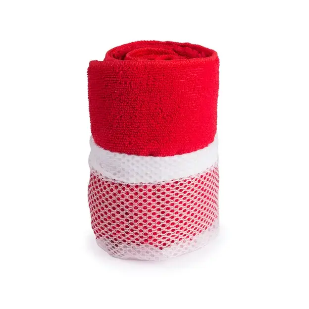 Saugfähiges Handtuch Gymnasio - rot, Farbe: rot personalisierte Geschenke , 2 image