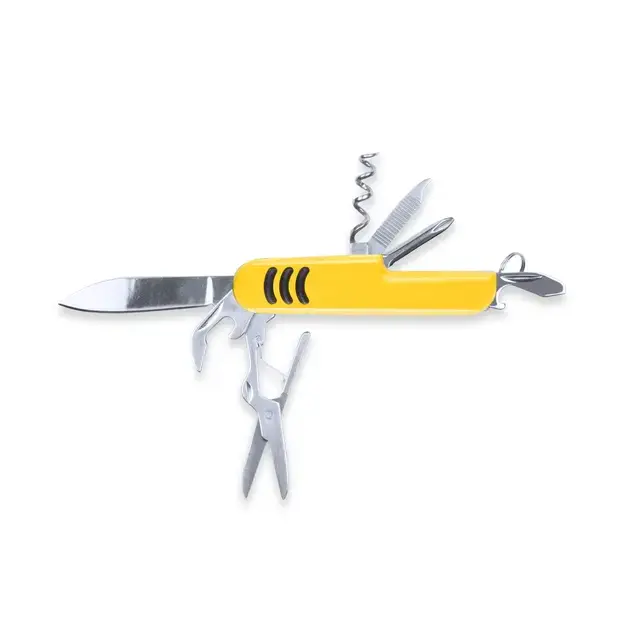 Multifunktionstaschenmesser Shakon - gelb, Farbe: gelb personalisierte Geschenke , 5 image