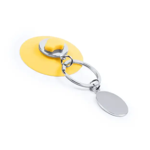 Schlüsselanhänger EK-Chip Coltax - gelb, Farbe: gelb personalisierte Geschenke , 5 image
