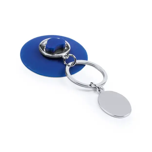 Shopping trolley coin keyring Coltax