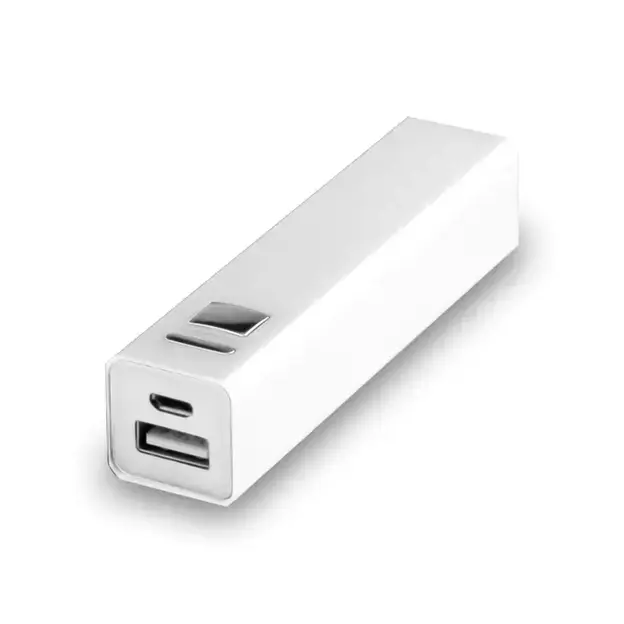 Power Bank Thazer - weiß, Farbe: weiß personalisierte Geschenke , 2 image