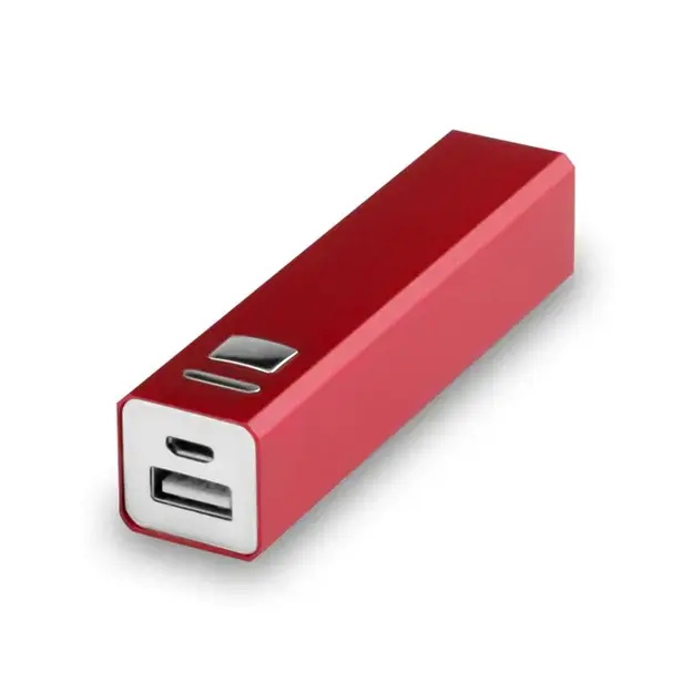 Power Bank Thazer - rot, Farbe: rot personalisierte Geschenke , 2 image