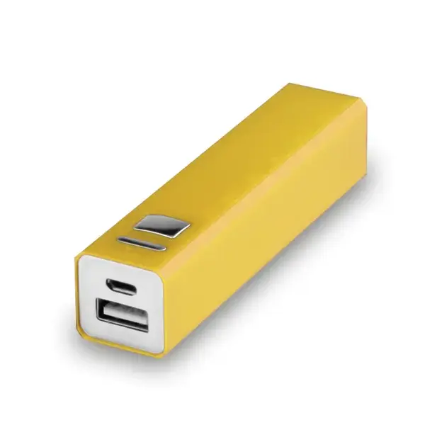 Power Bank Thazer - gelb, Farbe: gelb personalisierte Geschenke , 2 image