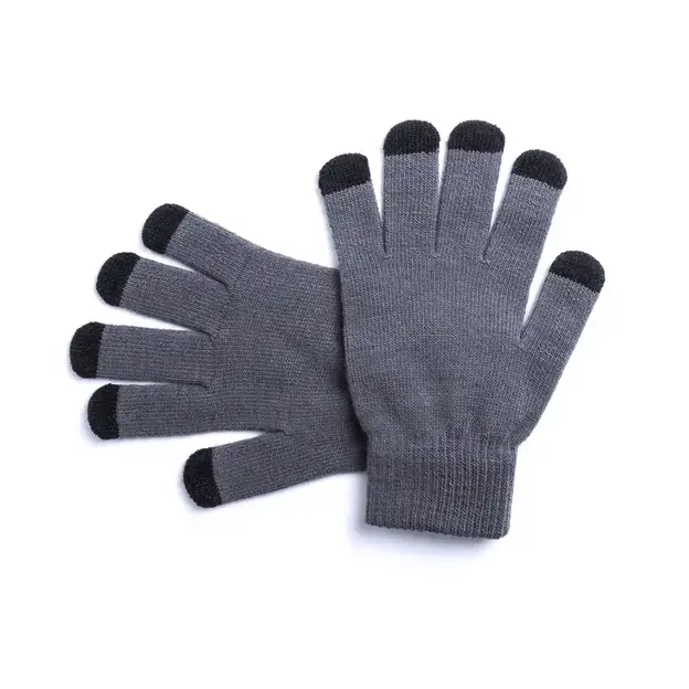 Touchpad Handschuhe Tellar - grau - schwarz