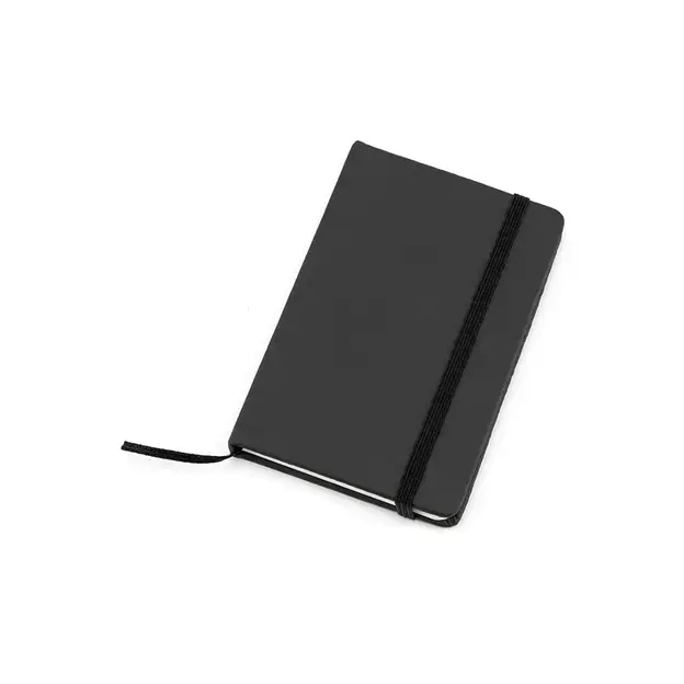 Notizblock Kinelin - schwarz, Farbe: schwarz personalisierte Geschenke , 4 image