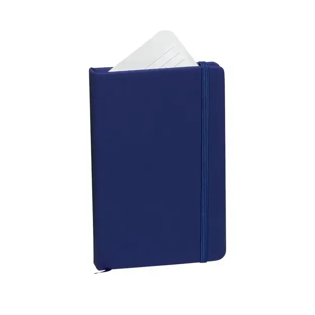 Notizblock Kinelin - navy blau, Farbe: navy blau personalisierte Geschenke , 2 image