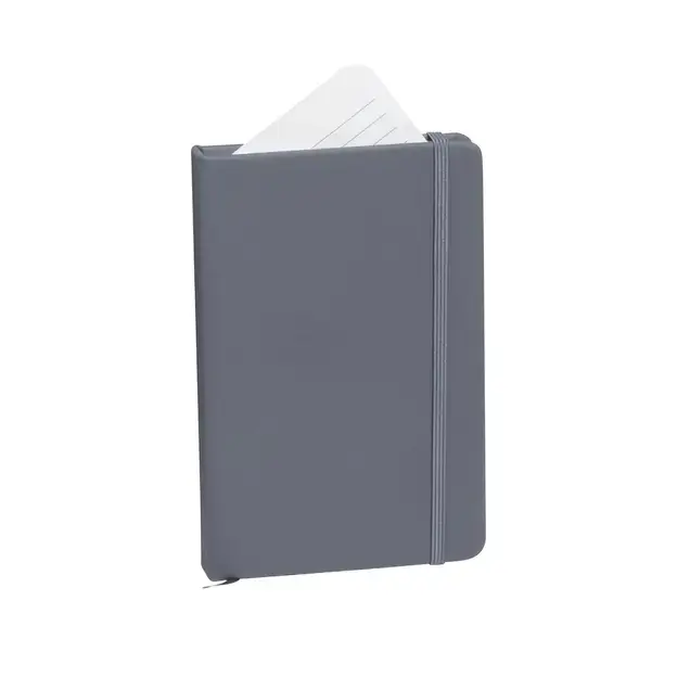 Notizblock Kinelin - grau, Farbe: grau personalisierte Geschenke , 4 image