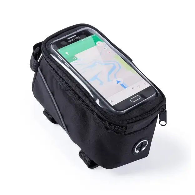 Fahrradtasche Rigon - schwarz, Farbe: schwarz personalisierte Geschenke , 2 image