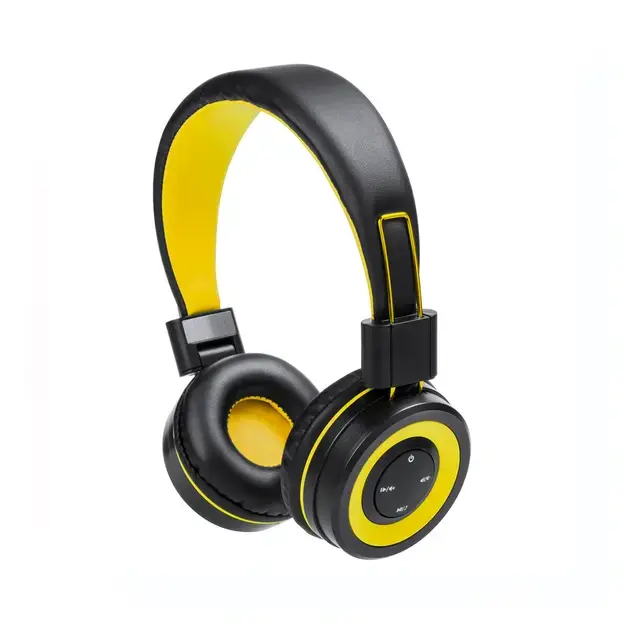 Kopfhörer Tresor - gelb, Farbe: gelb personalisierte Geschenke , 2 image