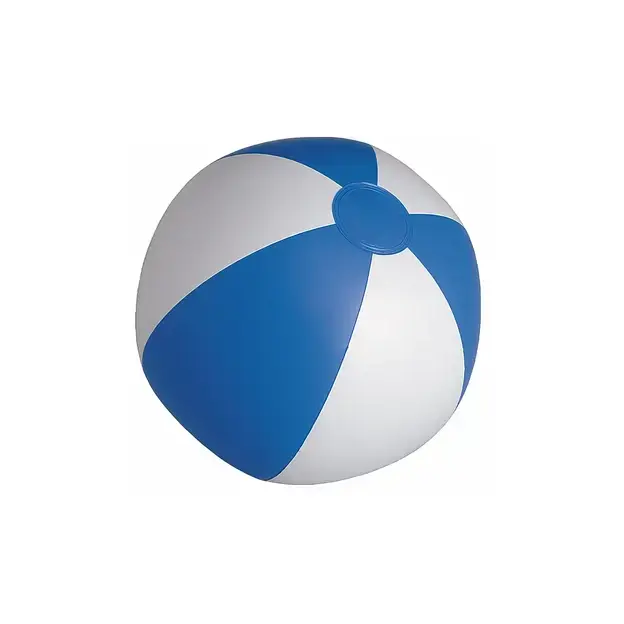 Strandball Portobello - weiß - blau, Farbe: weiß - blau personalisierte Geschenke , 3 image