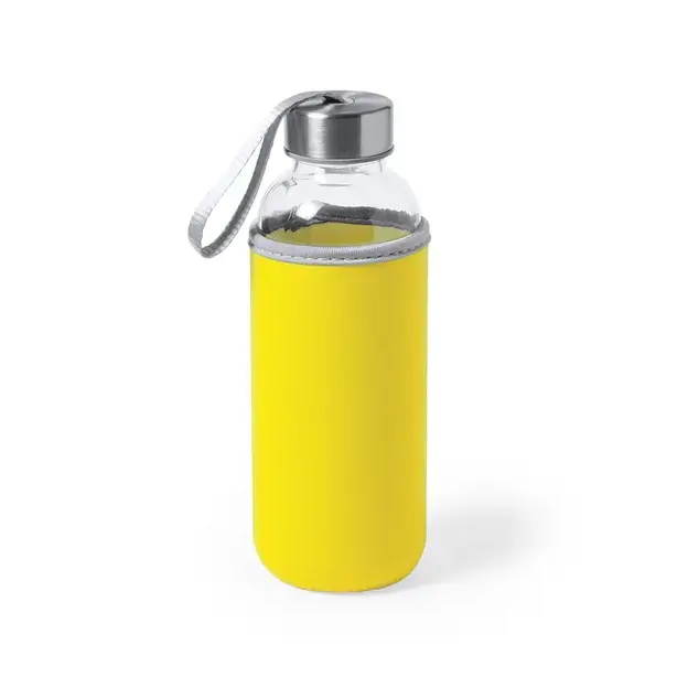 Trinkflasche Dokath - gelb, Farbe: gelb personalisierte Geschenke , 2 image