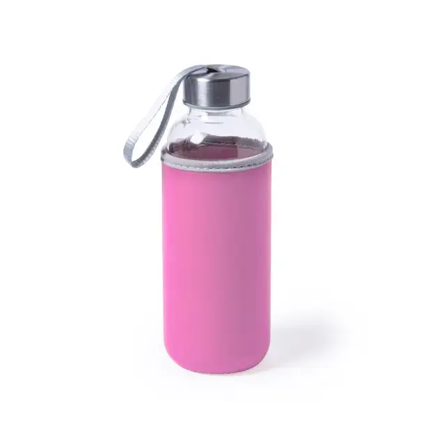 Trinkflasche Dokath - pink, Farbe: pink personalisierte Geschenke , 3 image