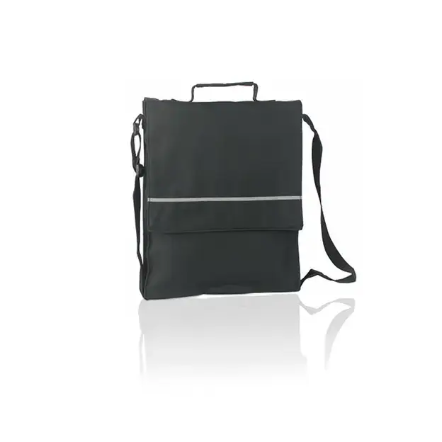 Dokumententasche Milán - schwarz, Farbe: schwarz personalisierte Geschenke , 2 image