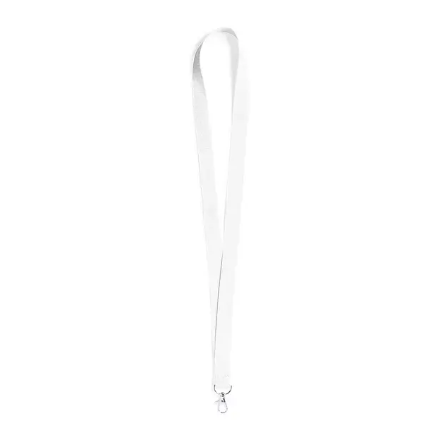 Schlüsselband Neck - weiß