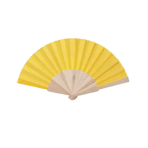 Fächer Folklore - gelb, Farbe: gelb personalisierte Geschenke , 2 image