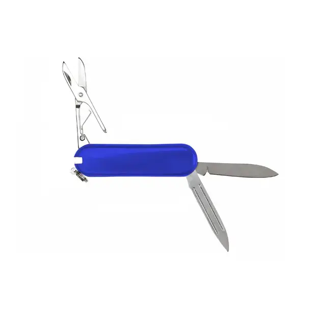 Mini Multifunktionstaschenmesser Castilla - blau, Farbe: blau personalisierte Geschenke , 2 image