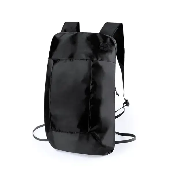 Faltbar Rucksack Signal - schwarz, Farbe: schwarz personalisierte Geschenke , 2 image