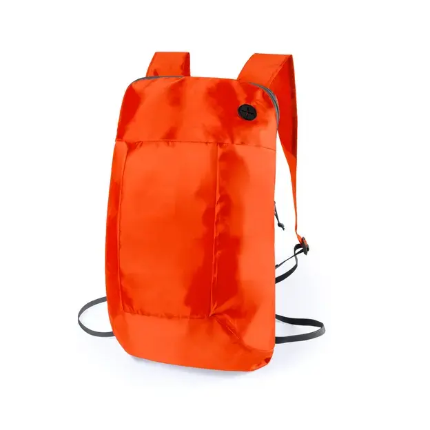 Faltbar Rucksack Signal - orange, Farbe: orange personalisierte Geschenke , 2 image
