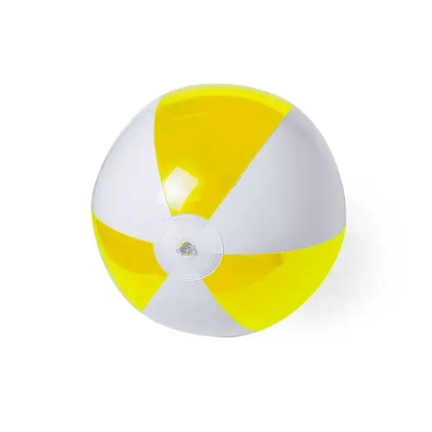 Strandball Zeusty - gelb, Farbe: gelb personalisierte Geschenke , 5 image
