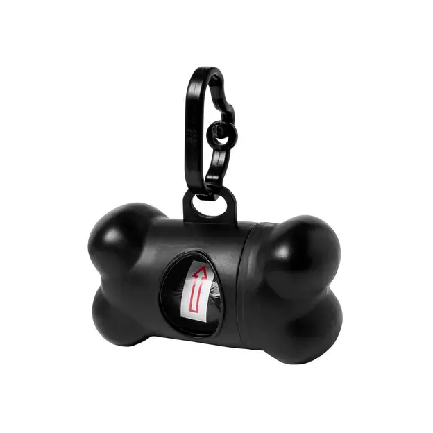 Müllbeutelspender Rucin - schwarz, Farbe: schwarz personalisierte Geschenke , 2 image