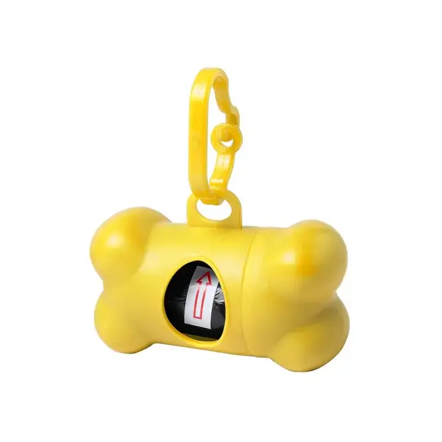 Müllbeutelspender Rucin - gelb, Farbe: gelb personalisierte Geschenke , 2 image