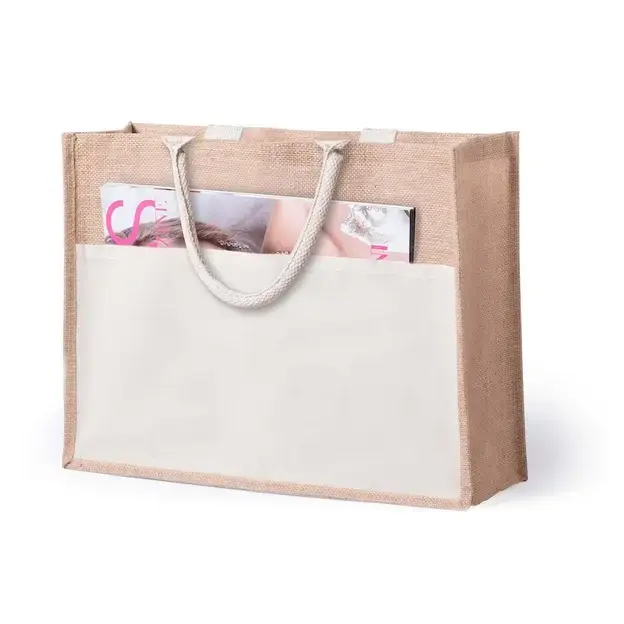 Tasche Cekon - naturfarben, Farbe: naturfarben personalisierte Geschenke , 2 image