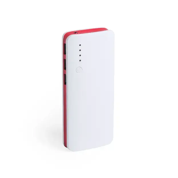 Power Bank Kaprin - rot, Farbe: rot personalisierte Geschenke , 2 image