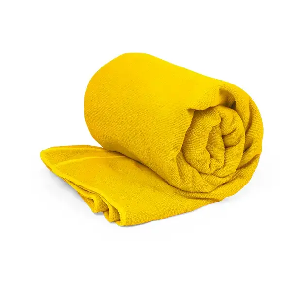 Saugfähiges Handtuch Bayalax - gelb, Farbe: gelb personalisierte Geschenke , 5 image