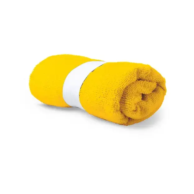 Saugfähiges Handtuch Kefan - gelb, Farbe: gelb personalisierte Geschenke , 2 image