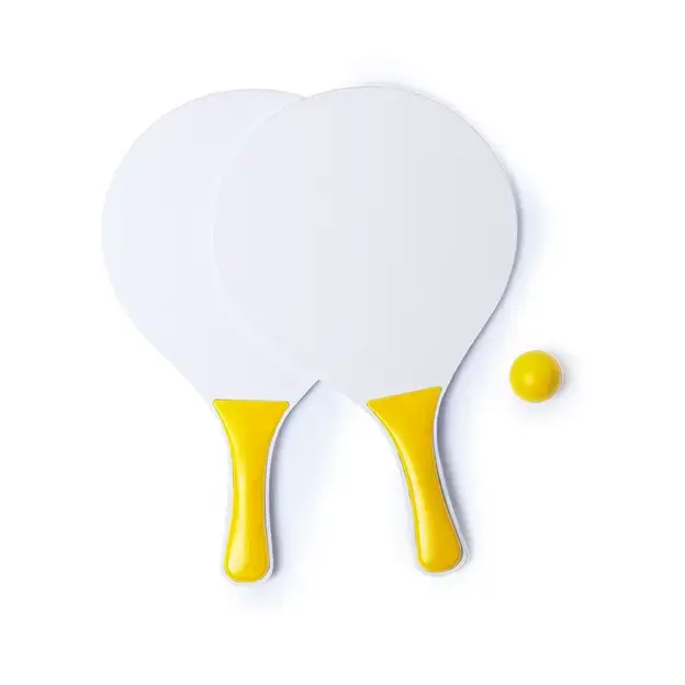 Strand Schläger Kongal - gelb, Farbe: gelb personalisierte Geschenke , 2 image