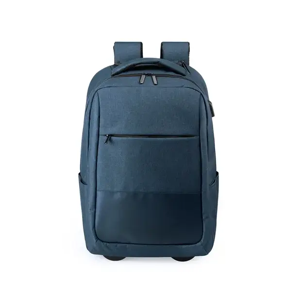 Trolley Rucksack Haltrix - navy blau, Farbe: navy blau personalisierte Geschenke , 3 image