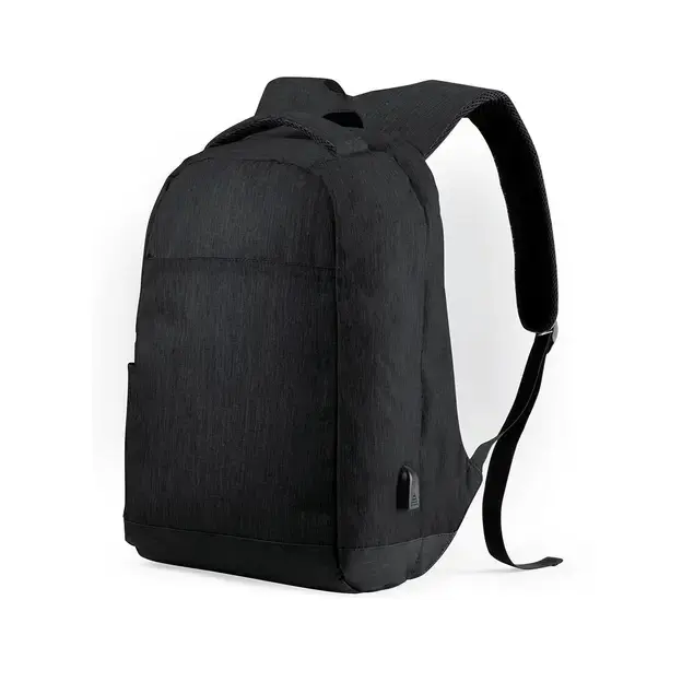 Anti-Diebstahl Rucksack Vectom - schwarz, Farbe: schwarz personalisierte Geschenke , 9 image