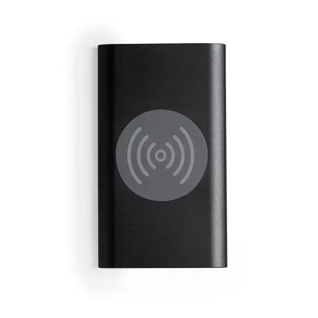 Power Bank Tikur - schwarz, Farbe: schwarz personalisierte Geschenke , 5 image