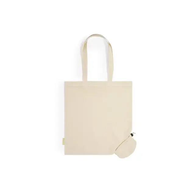 Faltbare Tasche Nepax - naturfarben, Farbe: naturfarben personalisierte Geschenke , 2 image