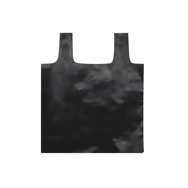 Faltbare Tasche Restun - schwarz, Farbe: schwarz personalisierte Geschenke , 3 image