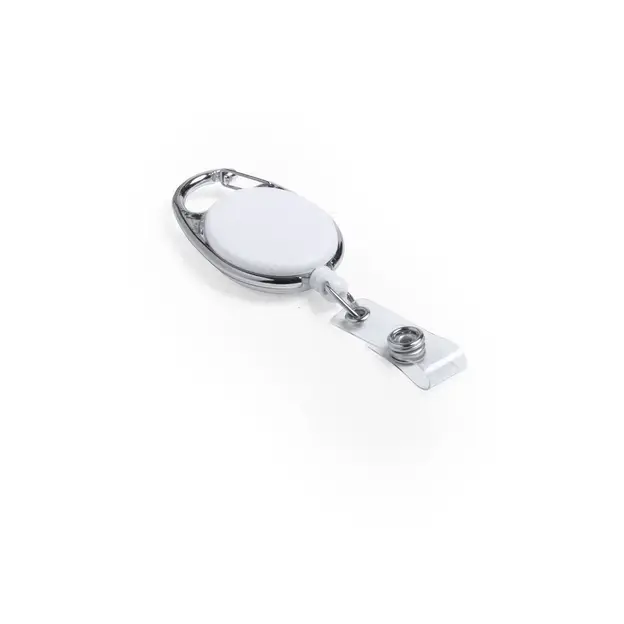 Namensschild Halter Napper - weiß