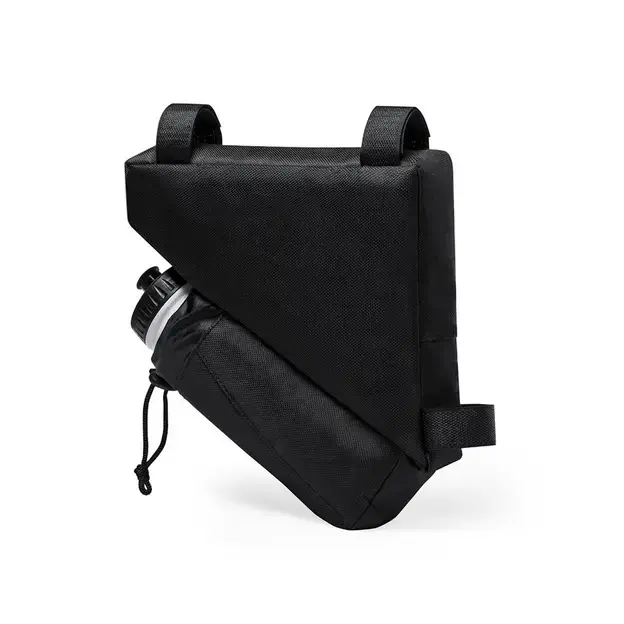 Fahrradtasche Leven - schwarz, Farbe: schwarz personalisierte Geschenke , 3 image