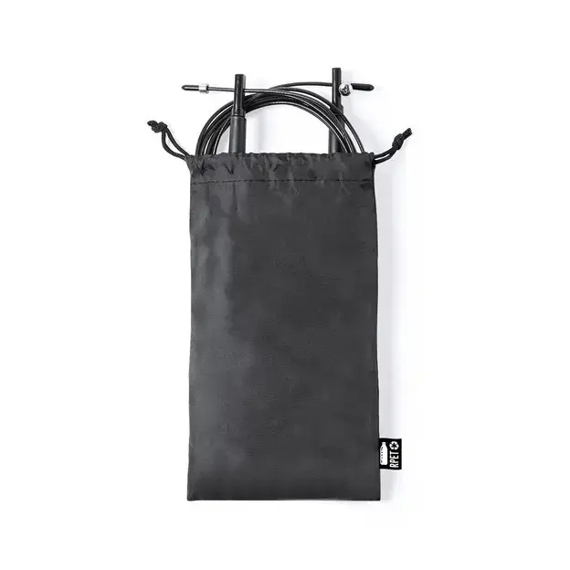 Sprungseil Lakex - schwarz, Farbe: schwarz personalisierte Geschenke , 3 image