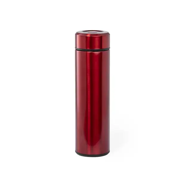 Thermoskanne Plusek - rot, Farbe: rot personalisierte Geschenke , 4 image