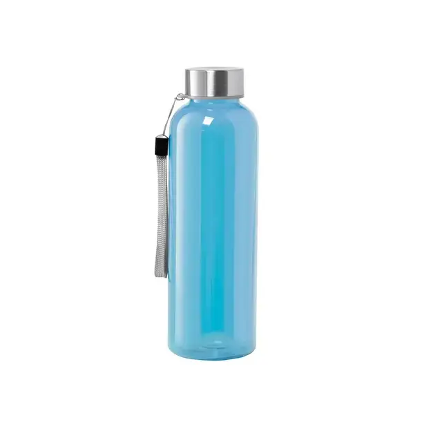 Trinkflasche Lecit - hellblau, Farbe: hellblau, Verpackung: Papier Tasche personalisierte Geschenke , 4 image