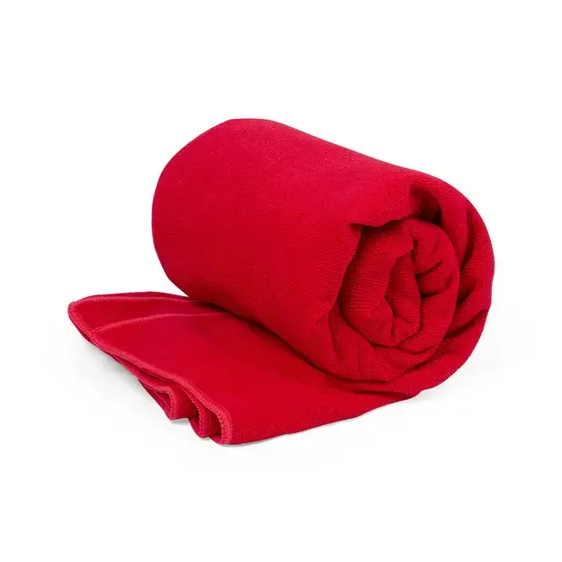 Saugfähiges Handtuch Risel - rot, Farbe: rot personalisierte Geschenke , 4 image