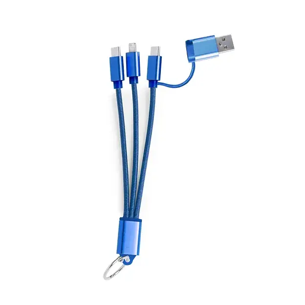 Ladegerätkabel Frecles - blau, Farbe: blau personalisierte Geschenke , 2 image