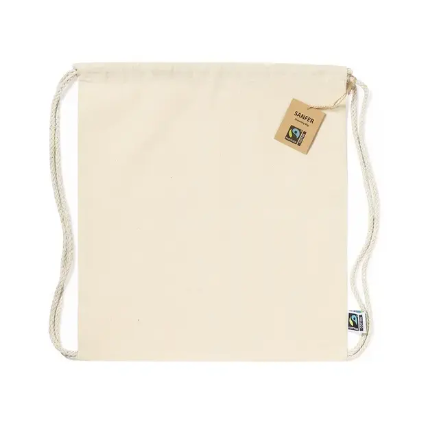 Rucksack Sanfer Fairtrade - naturfarben, Farbe: naturfarben personalisierte Geschenke , 2 image